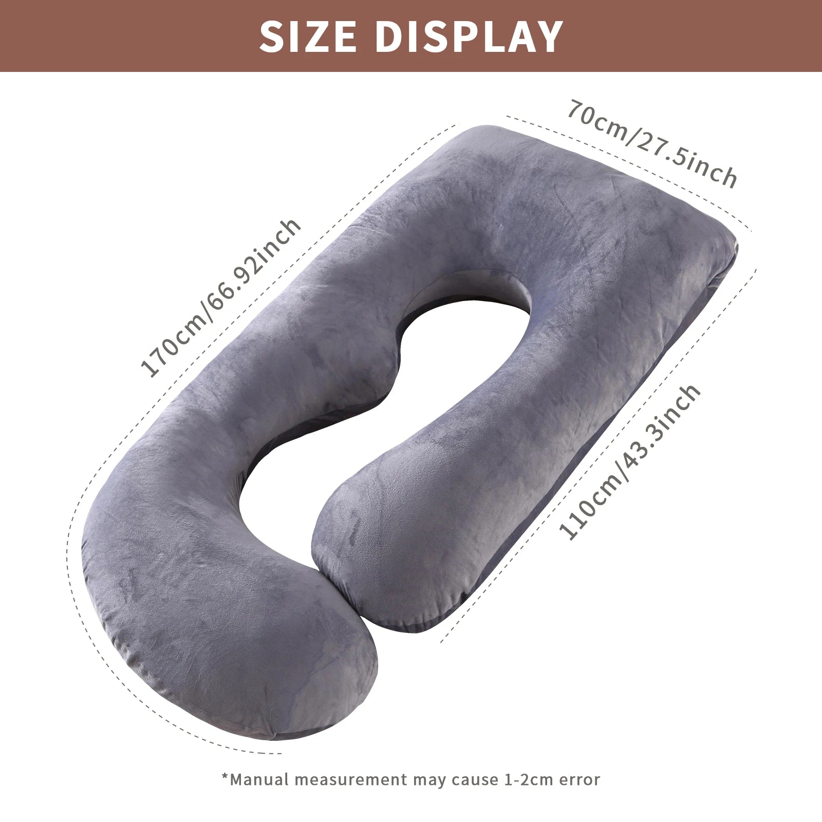 CloudNest G Shaped Maternity Support Pillow ATHLEXES