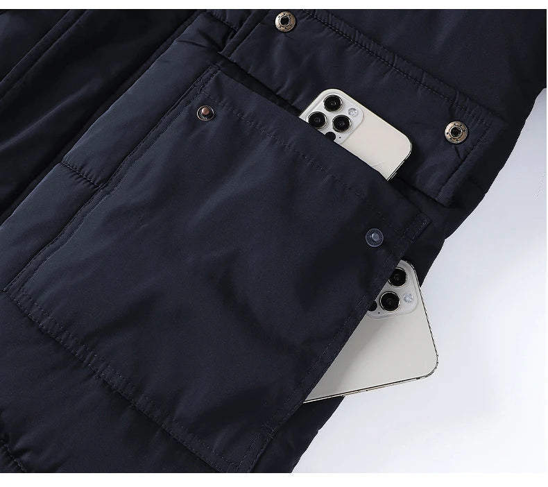 FrostShield Hooded Winter Jacket ATHLEXES
