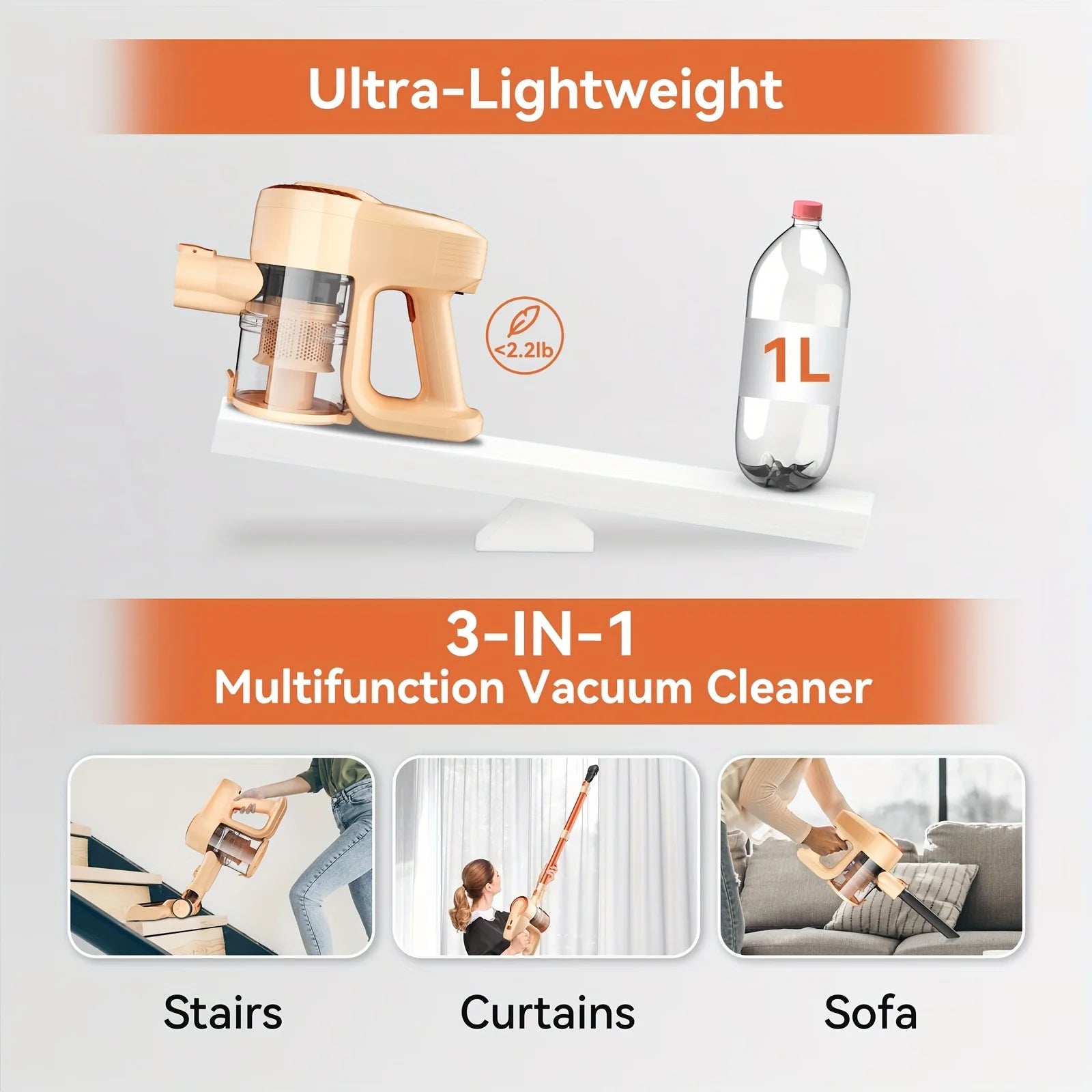 INSE N300 Ultra Lightweight Cordless Vacuum ATHLEXES
