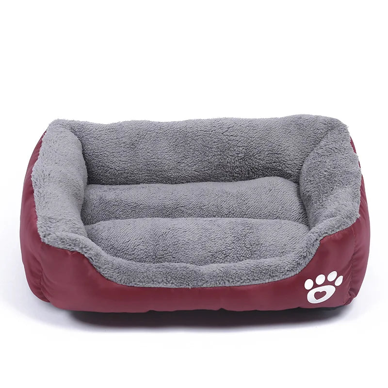 Plush Haven Waterproof Pet Bed for Cats and Dogs ATHLEXES