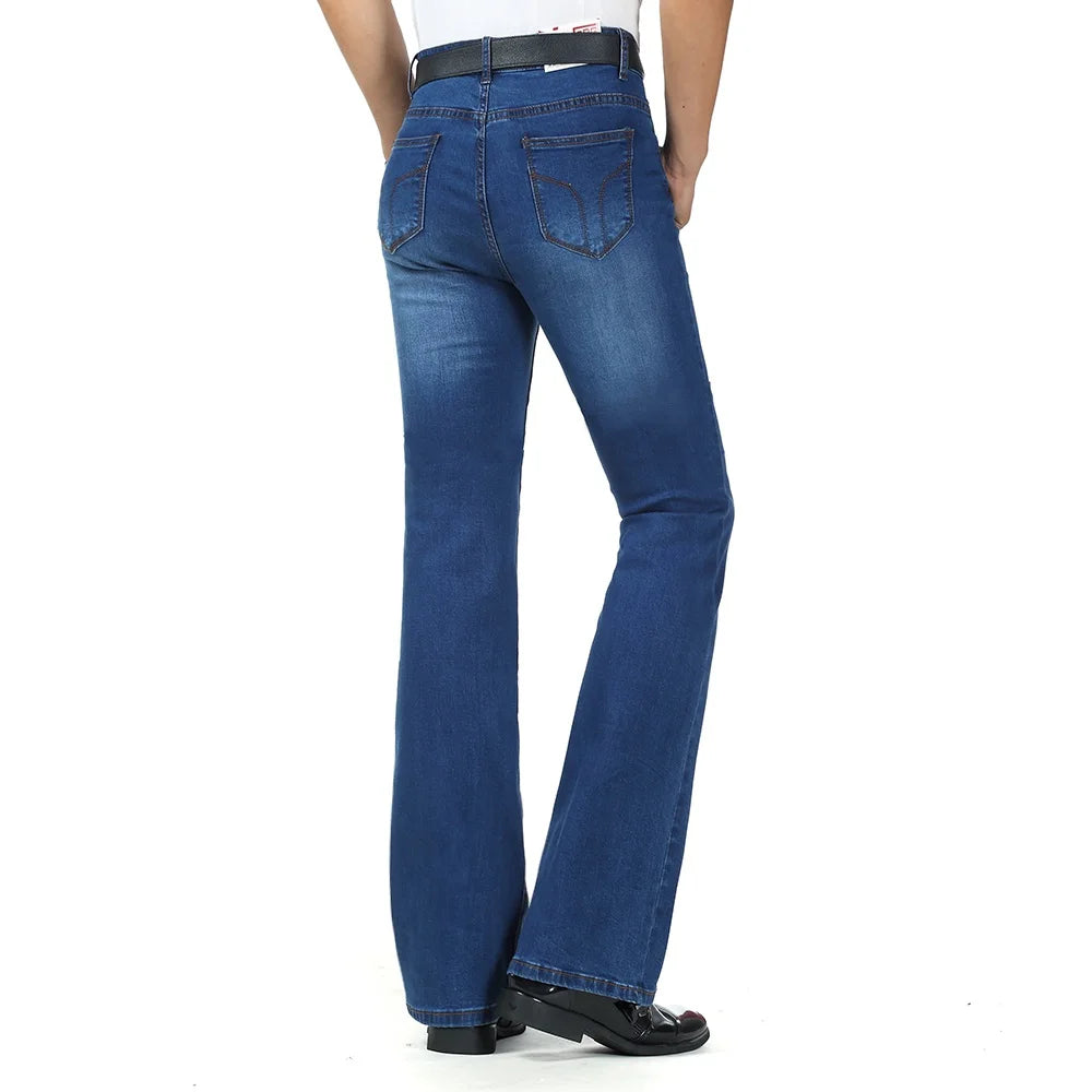 Premium Men's Boot Cut Denim Trousers ATHLEXES