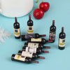 10-Piece Dollhouse Miniature Wine Bottle Set ATHLEXES
