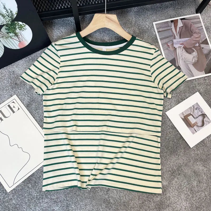 Chic Maternity Nursing Tops for Summer ATHLEXES