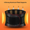 LumbarEase Adjustable Back Support Belt for Pain Relief ATHLEXES