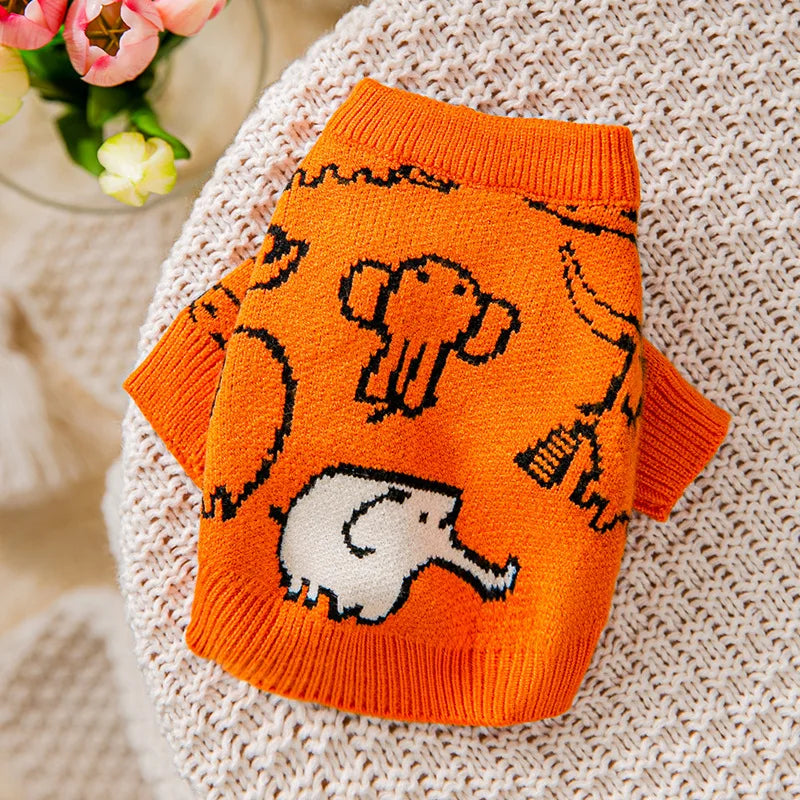 Luxury Fleece Sweater for Dogs and Cats - Chic Autumn Attire ATHLEXES