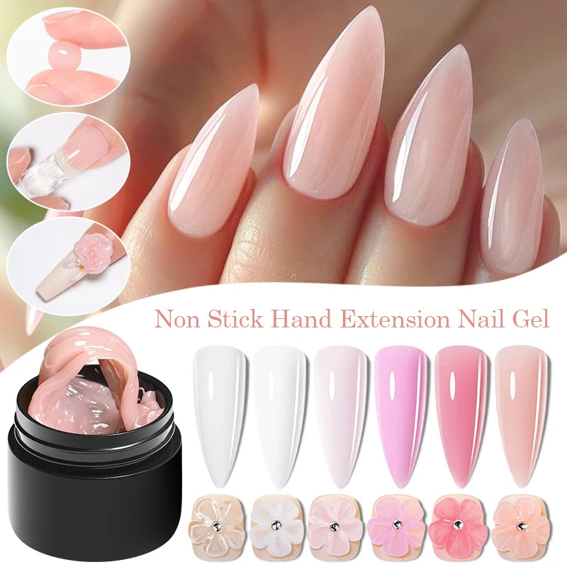 Mtssii 8ml Clear Nail Gel Art Extension & Carving Varnish ATHLEXES