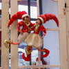 Elf Couple Plush Dolls: Festive Tree Ornaments ATHLEXES