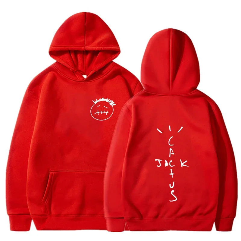 Cactus Jack Hip Hop Oversized Unisex Hoodie ATHLEXES