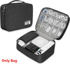 JBAILI Leather Waterproof Cable Organizer ATHLEXES