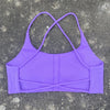 ChicFit Women's Yoga Sports Bra with Cross Back Design ATHLEXES