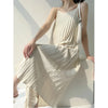 LuxeFlow Chiffon Maternity Dress ATHLEXES