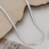 Elegant 3MM Sterling Silver Snake Chain Bracelet ATHLEXES