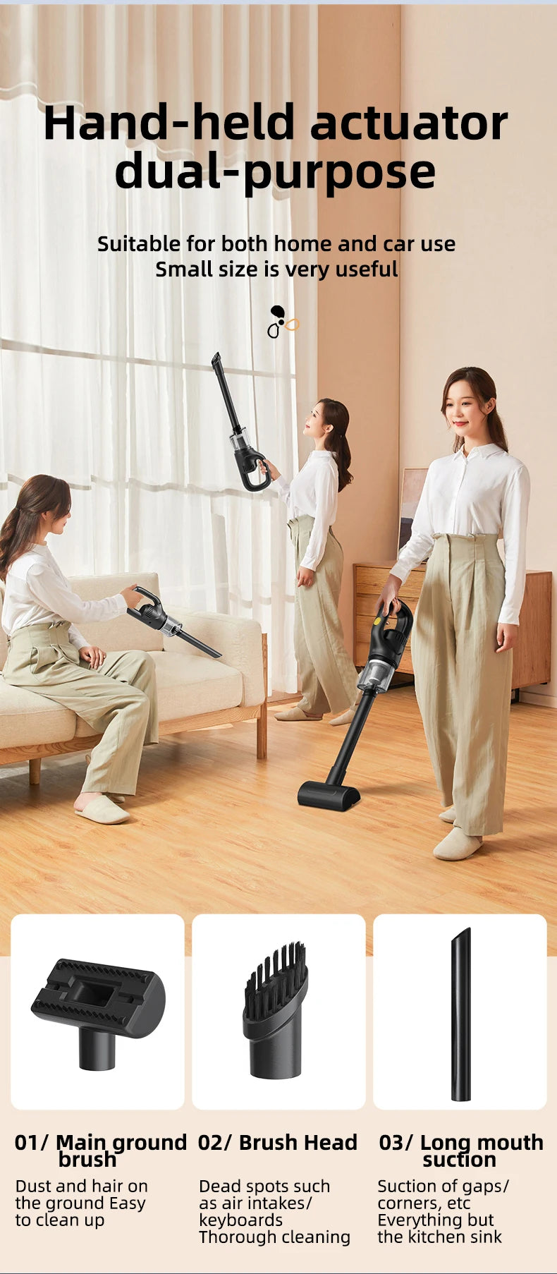 Cordless PowerClean Mini Vacuum Cleaner ATHLEXES