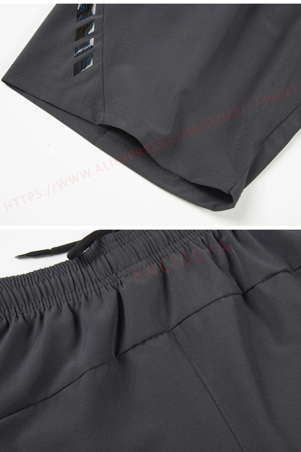 ActiveWave Beach Running Shorts with Zip Pocket ATHLEXES