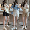 Trendy Maternity Summer Denim Shorts ATHLEXES