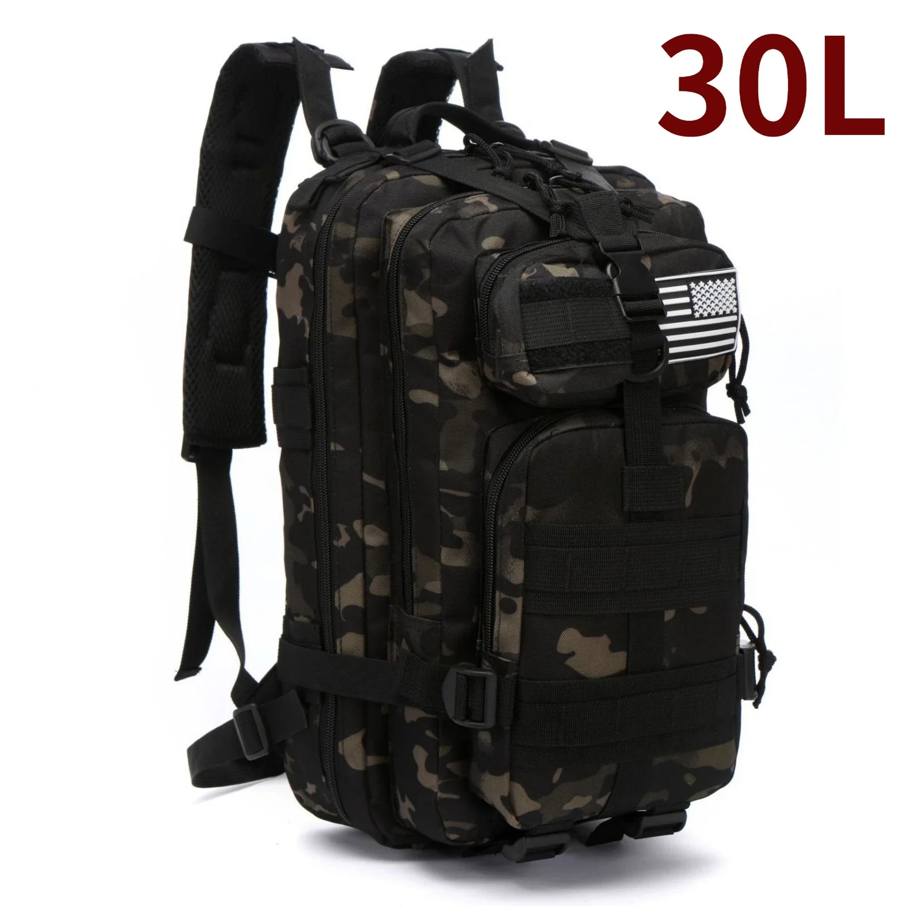 30L/50L 1000D Nylon Waterproof Trekking Bag Backpack ATHLEXES