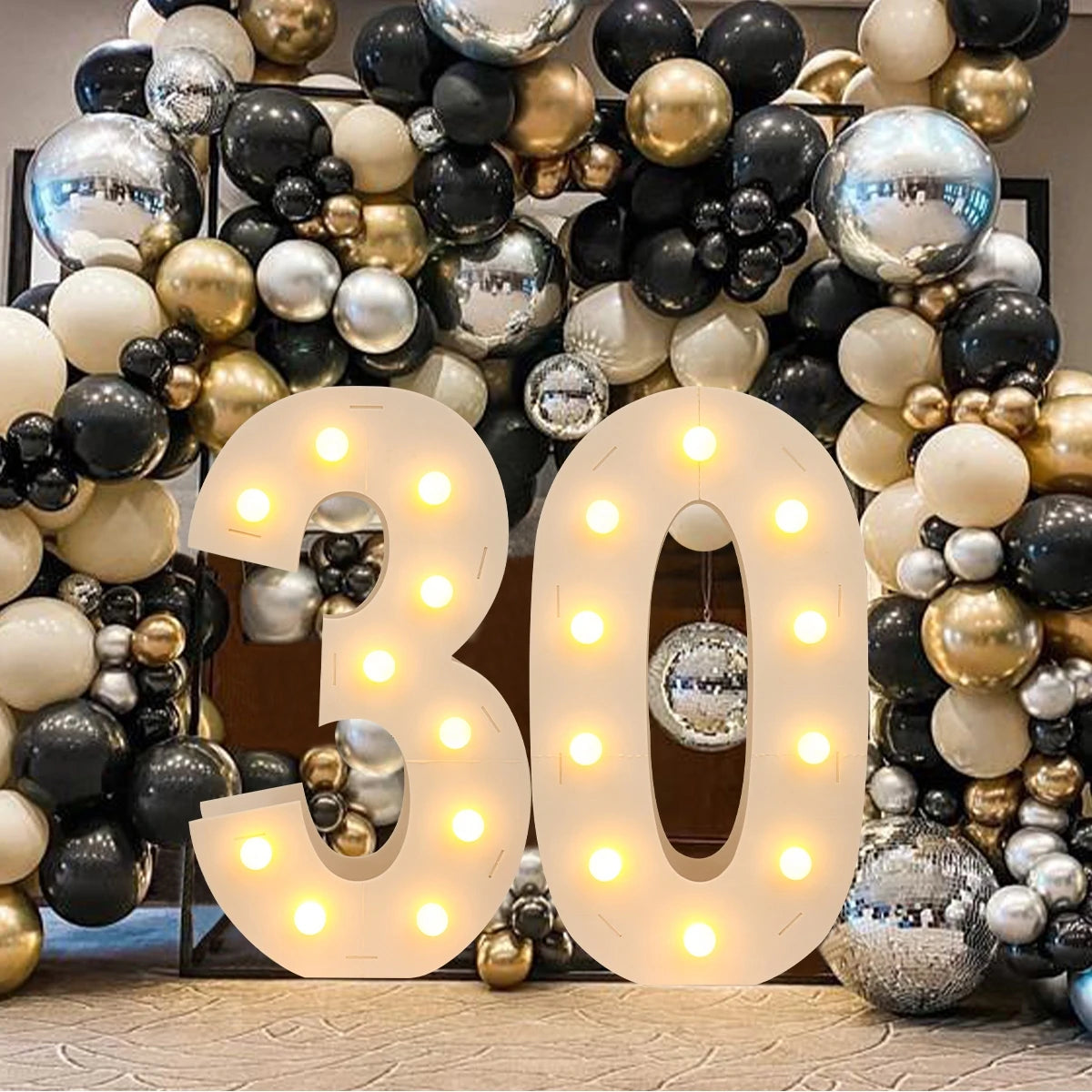 Giant LED Number Frame for Stunning Celebrations ATHLEXES
