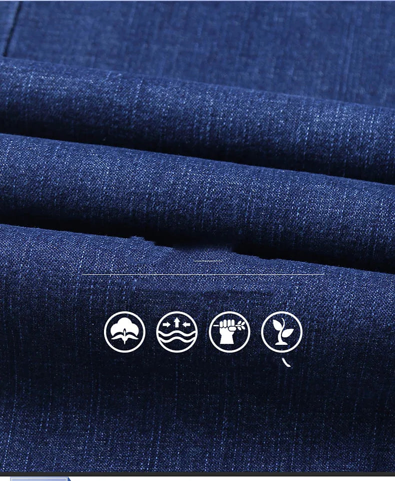 Luxury Stretch Slim Fit Denim Pants for Men ATHLEXES