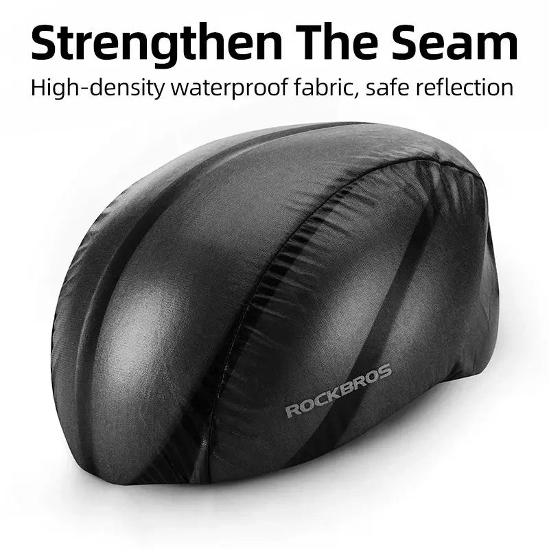ROCKBROS Waterproof Helmet Rain Cover for Cycling ATHLEXES