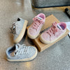 StarSequin Kids Lace-Up Running Sneakers ATHLEXES
