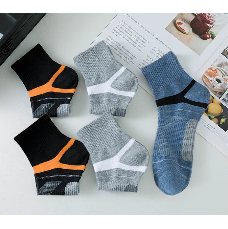 Trendy Cotton Sports Socks Set ATHLEXES