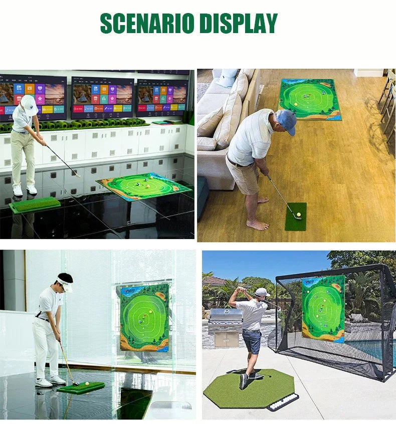 PGM DJD040 Indoor Golf Dartboard Training Mat ATHLEXES