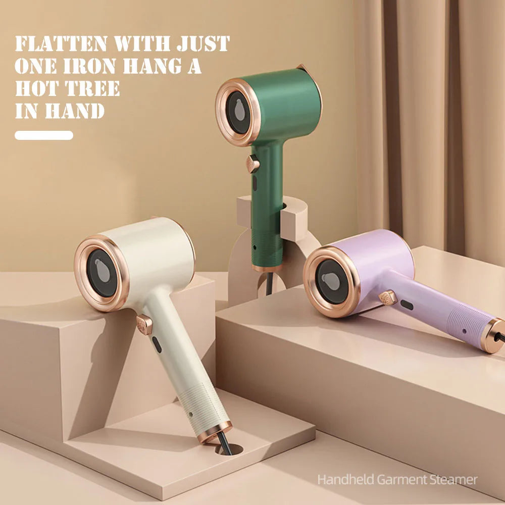 TravelPro Mini Garment Iron Steamer for Effortless Pressing ATHLEXES