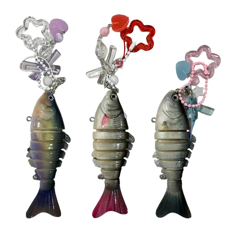 Catchy Fish Keychain for Fishing Enthusiasts ATHLEXES