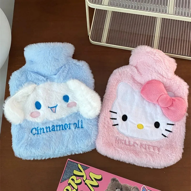 Kawaii Sanrio Plush Heating Water Bottle Gift ATHLEXES