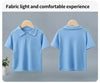 Stylish Kids' Solid Color Polo T-Shirt ATHLEXES