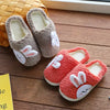 Cozy Rabbit Flip Flops for Kids - Warm Cotton Slippers ATHLEXES
