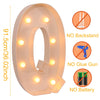 Giant LED Letter Light Box for Events & Decor ATHLEXES