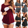 NurtureNest Maternity Nursing T-Shirt ATHLEXES