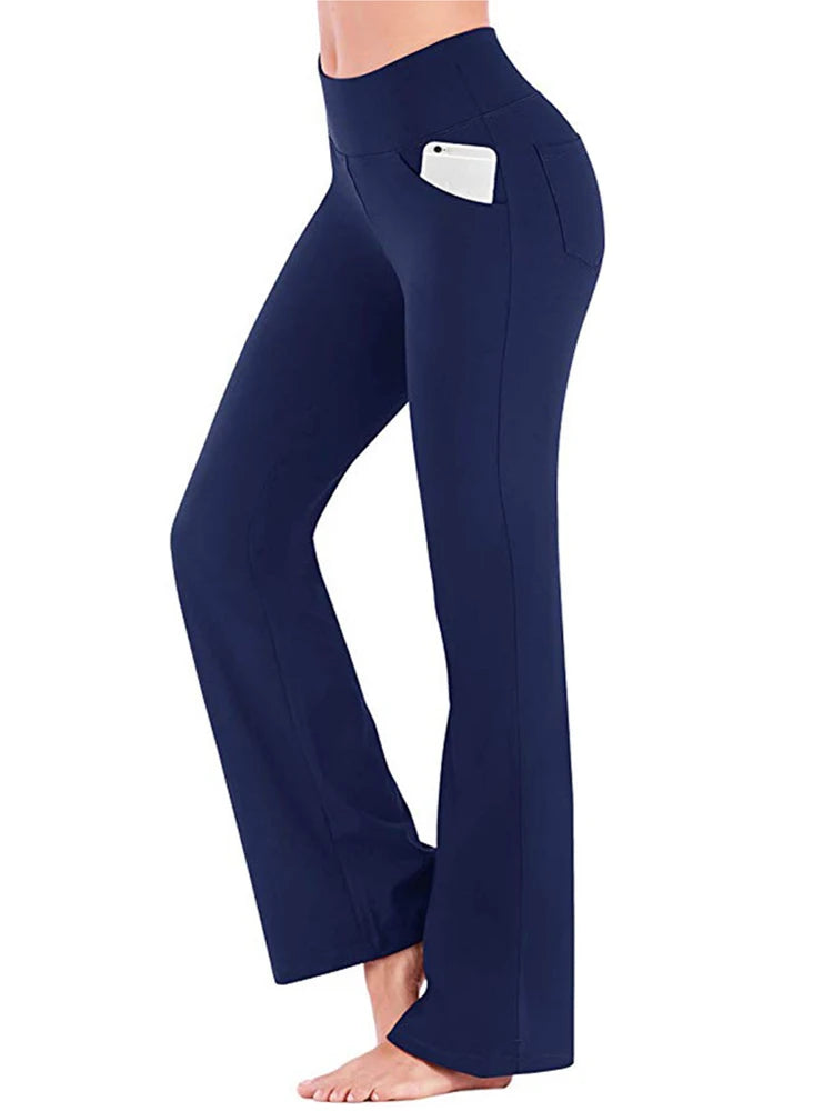 Ogilvy Mather Elegant High Waist Palazzo Trousers ATHLEXES
