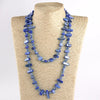Rainbow Crystal Shell Necklace for Womenâ??s Gift ATHLEXES