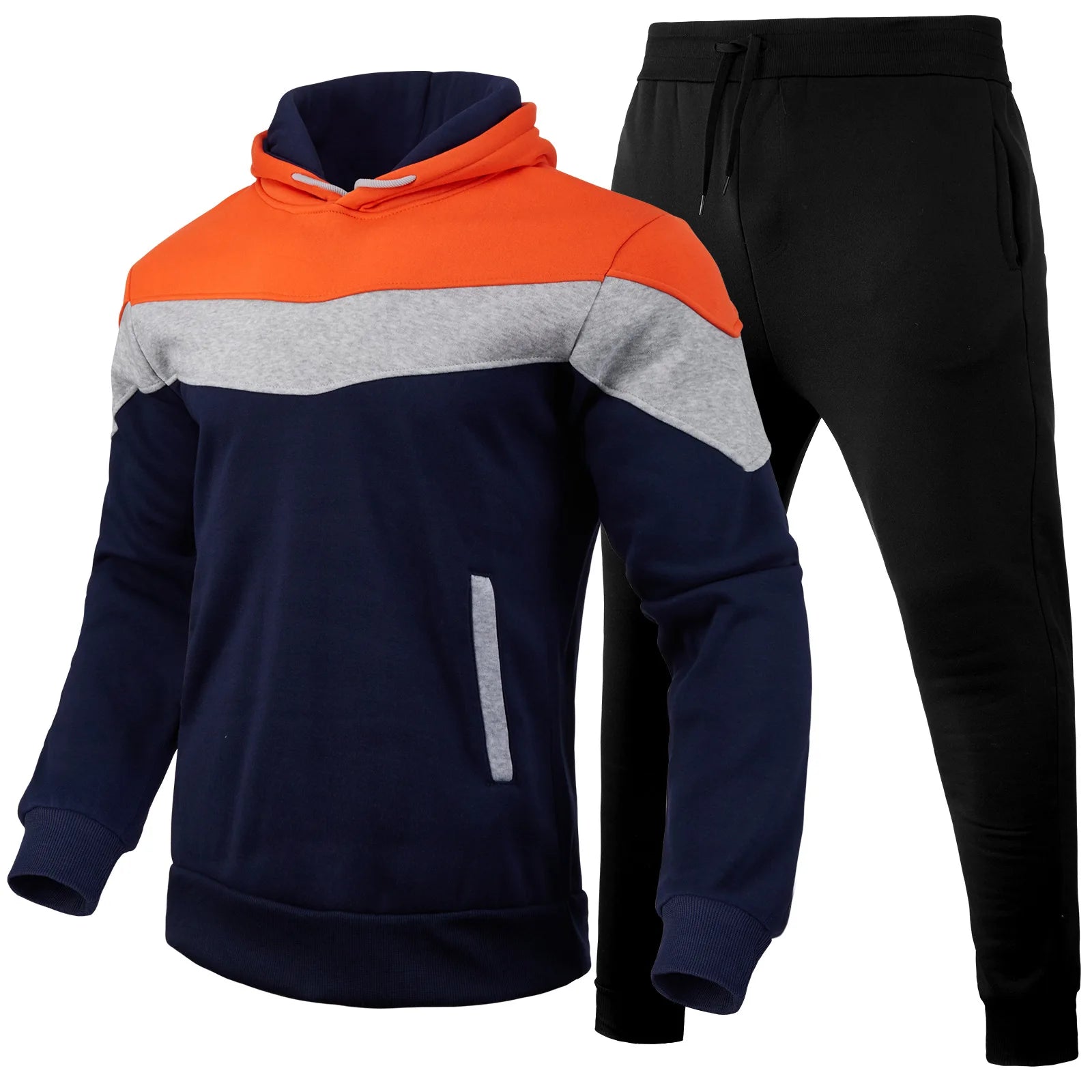Autumn Winter Sport Hoodie Set for Men ATHLEXES