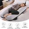 DreamNest Luxury Full-Body Pregnancy Pillow ATHLEXES