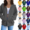 Chic Comfort 2024 Zip-Up Warm Hooded Sweatshirt for Women ATHLEXES