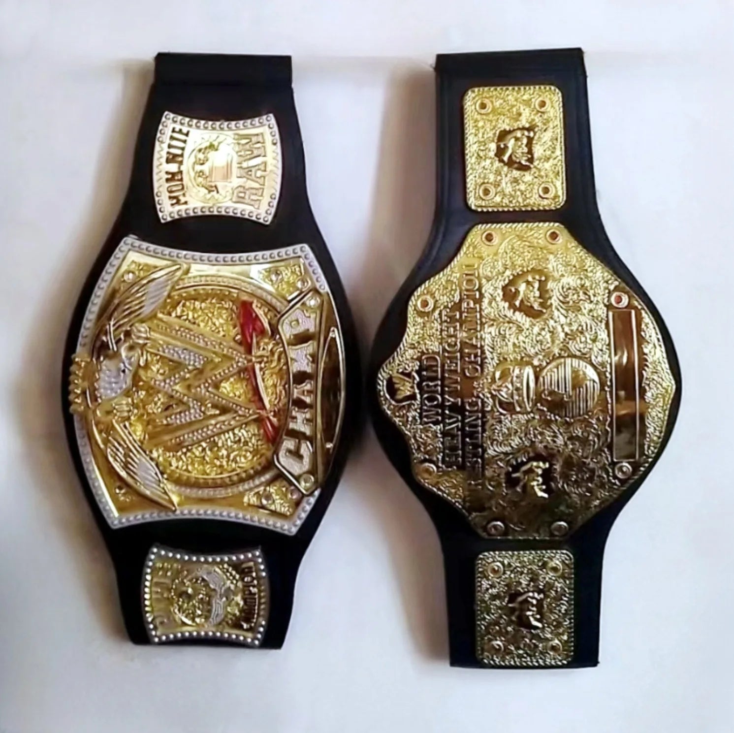 WWE Boxing Champion Gold Belt Cosplay Toy ATHLEXES