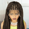 Radiant 36-Inch Micro Braided Lace Front Wig ATHLEXES