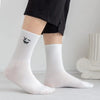Hip-Hop Style Mid Length Socks - 2 Pairs Fashion Set ATHLEXES