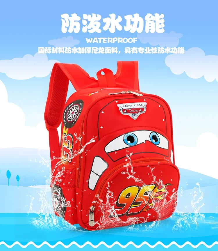 HeroCross 3D Cartoon Car Backpack for Kids ATHLEXES
