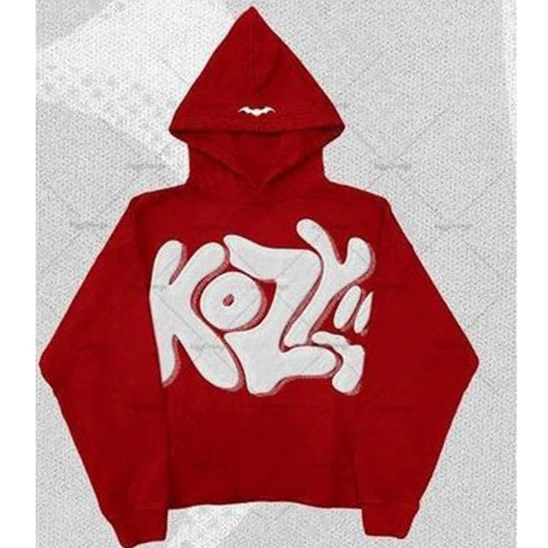 Y2K Street Style Hooded Sweatshirt for All ATHLEXES
