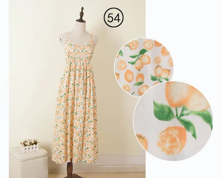 Floral Summer Maxi Halter Dress ATHLEXES