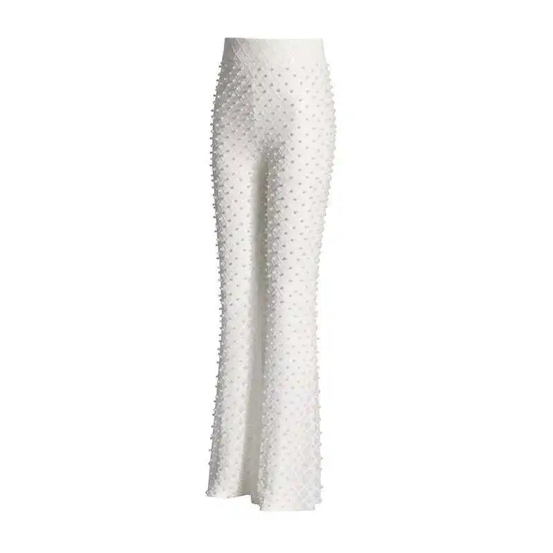 Elegant 3D Flower Blazer and Wide Leg Pant Set ATHLEXES