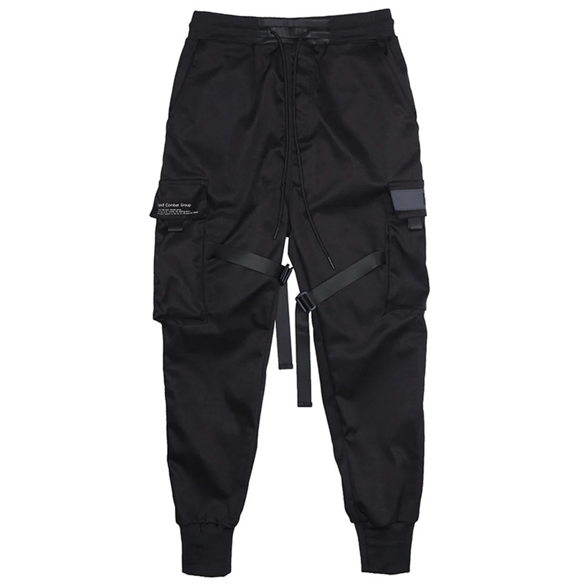 Urban Vibe Black Cargo Pants for Stylish Males ATHLEXES
