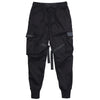 Urban Vibe Black Cargo Pants for Stylish Males ATHLEXES