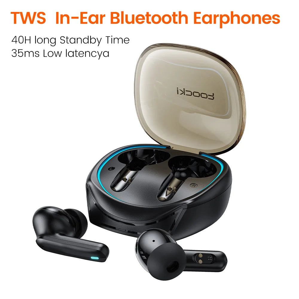 Toocki Ultra Waterproof Bluetooth 5.3 Headphones ATHLEXES