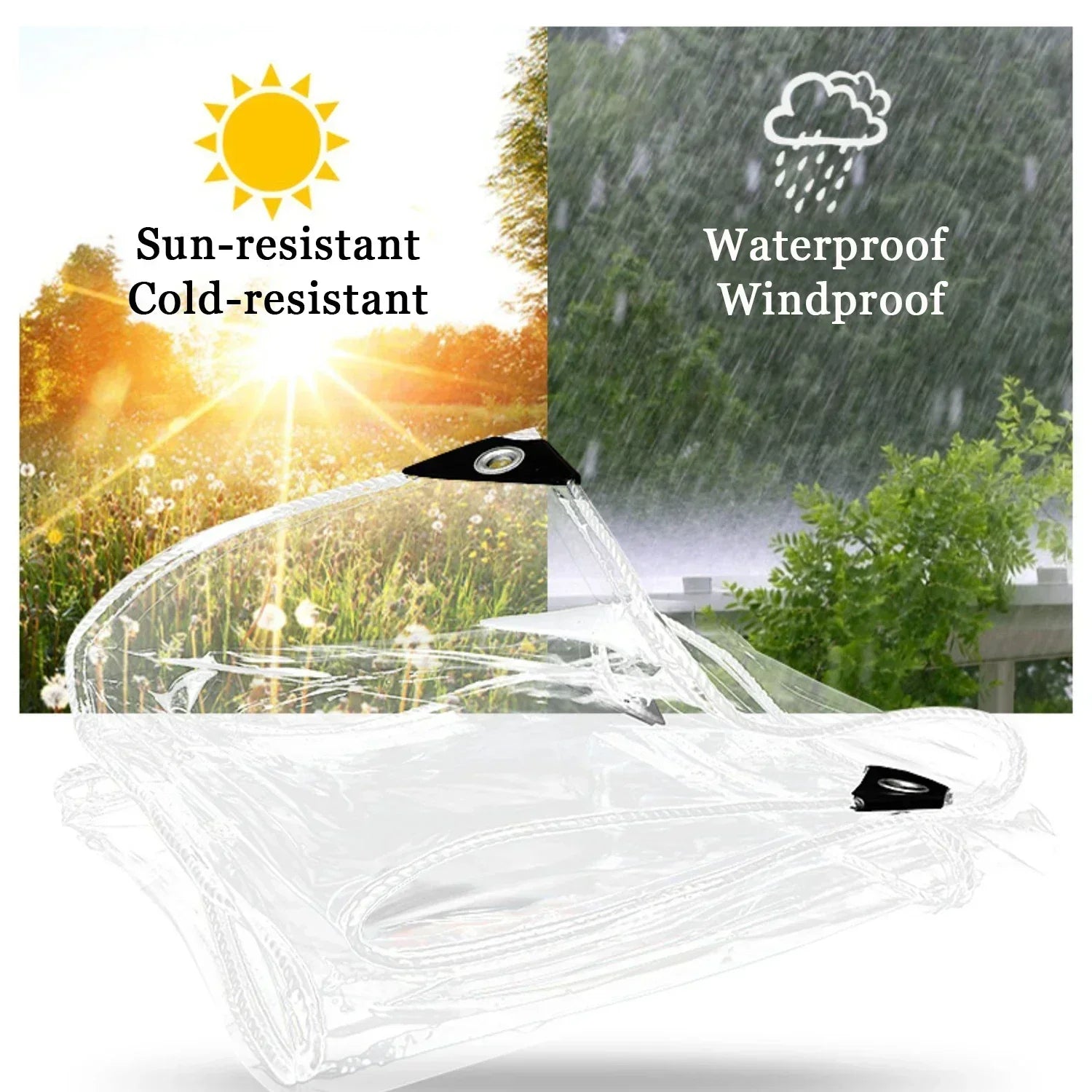 AquaGuard Premium PVC Tarpaulin Cover ATHLEXES