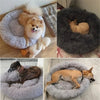 Plush Pet Bed Large Dogs Cats Soothing Round Mat Cozy Sleeping Pad Small Medium Animals Soft Cushion House 2024 New ATHLEXES